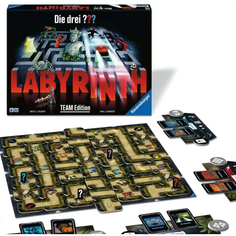Die drei Labyrinth - Team Edition, stalo žaidimas