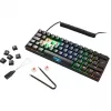 Sharkoon SKILLER SGK50 S4 klaviatūra, skirta žaidimams, USB, QWERTZ, vokiška, juoda