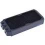 Alphacool NexXxoS XT45 Full Copper Radiator – 240mm, juodas