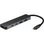 USB šakotuvas Inter-Tech H-469-1 Type-C 5000 Mbit/s HDMI