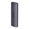 M.2 SSD korpusas Unitek uDrive Pilka — M.2 (2230/2242/2260/2280), NVMe/SATA III, USB-C 10 Gbit/s, aliuminis
