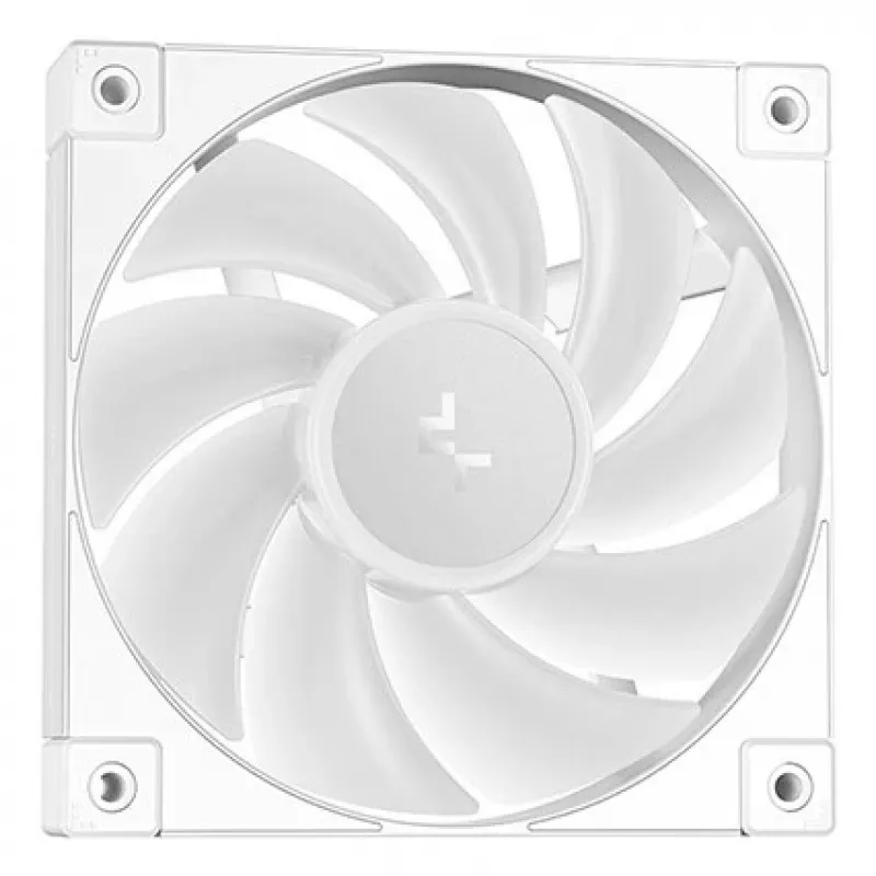 360 mm RGB radiatorius su aušinimo ventiliatoriais DeepCool LP360 balta