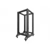 Laisvai stovintis stovas LANBERG OR01-6822-B 22U, 600 mm P x 800 mm G, juodas, 600 kg talpa
