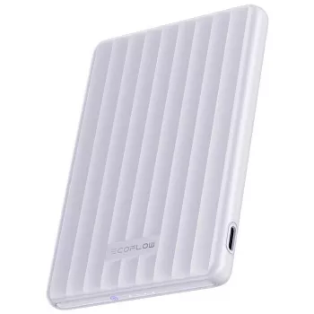 Išorinė baterija EcoFlow 5000 mAh Rapid/Mag Purple, 5000 mAh, nešiojamasis USB įkroviklis, 123 g