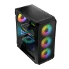 Kompiuterio korpusas Logic Concept Portos ARGB ATX juodas
