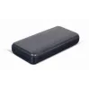 Gembird PB20-02 nešiojamas įkroviklis (power bank) Ličio polimeras (LiPo) 20000 mAh Juodas