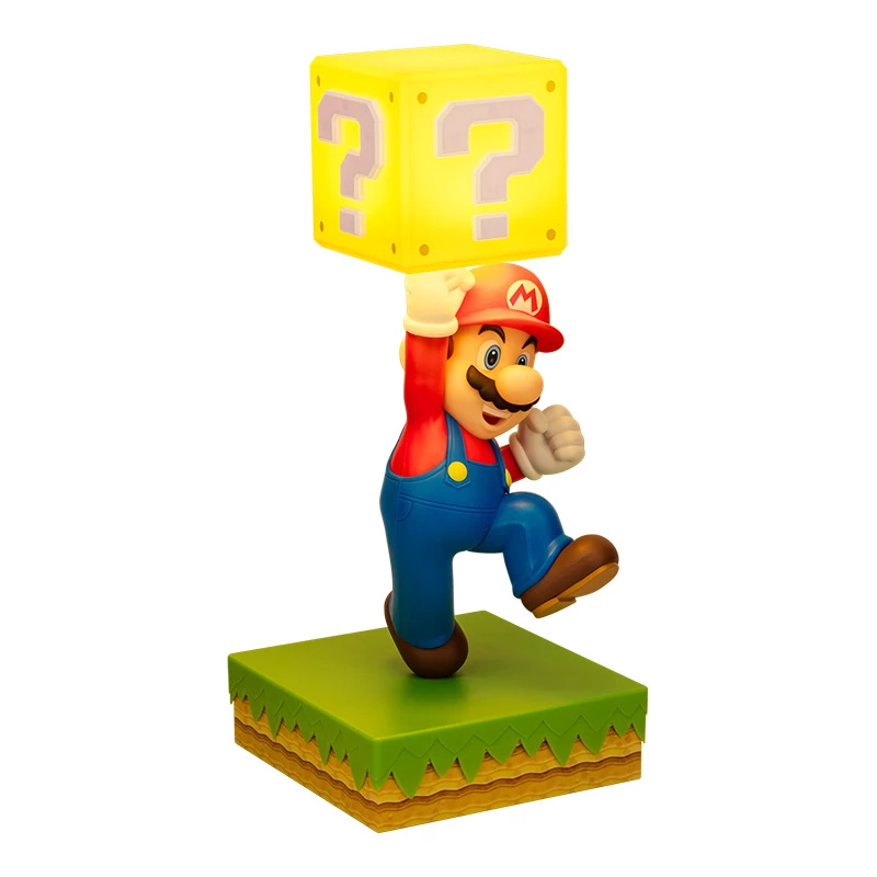Stalinė lempa Paladone Super Mario Diorama Light — dekoratyvinė šviečianti diorama stalui ar lentynai