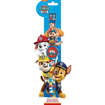 Kids Euroswan rankinis laikrodis Paw Patrol modelis PW19943 — vaikiškas analoginis/skaitmeninis laikrodis