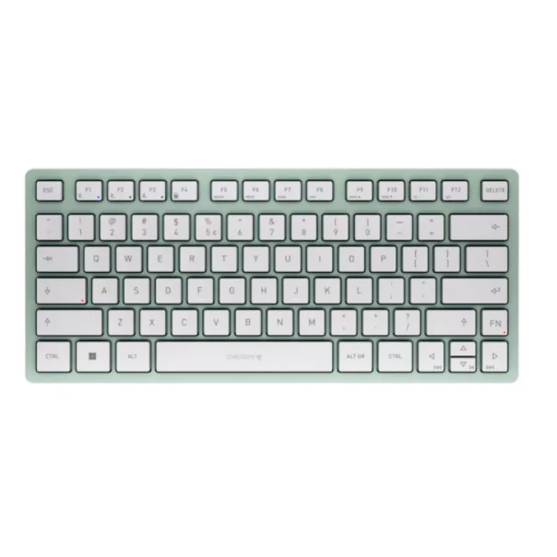 CHERRY KW 7100 MINI BT klaviatūra Universali Bluetooth QWERTY US International mėtinės spalvos