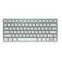 CHERRY KW 7100 MINI BT klaviatūra Universali Bluetooth QWERTY US International mėtinės spalvos