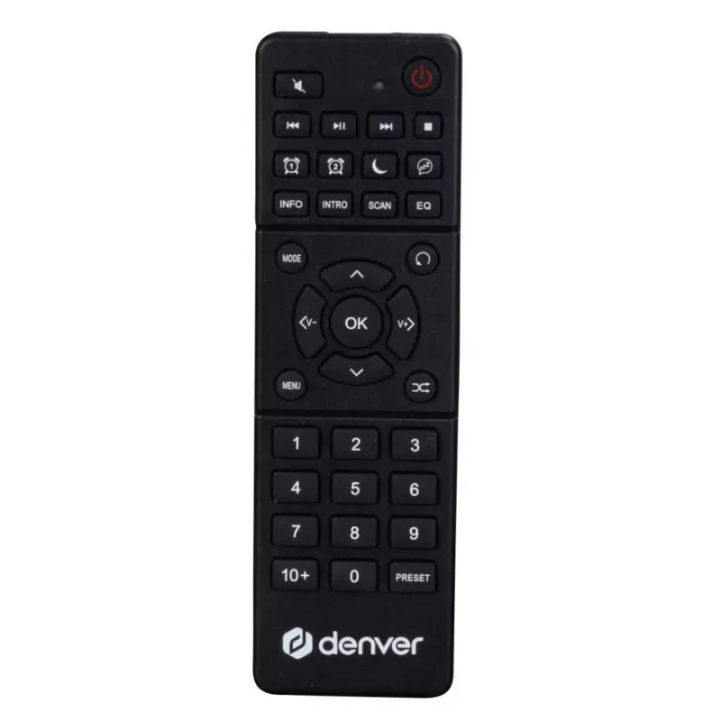 Asmeninis CD grotuvas Denver MDA-525LW Wood 10W DAB+ FM