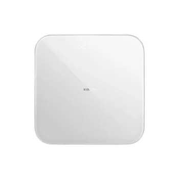 Elektroninės asmeninės svarstyklės Xiaomi Smart Scale S200 — maks. 150 kg, tikslumas 50 g, 280×280×24,5 mm, baltos