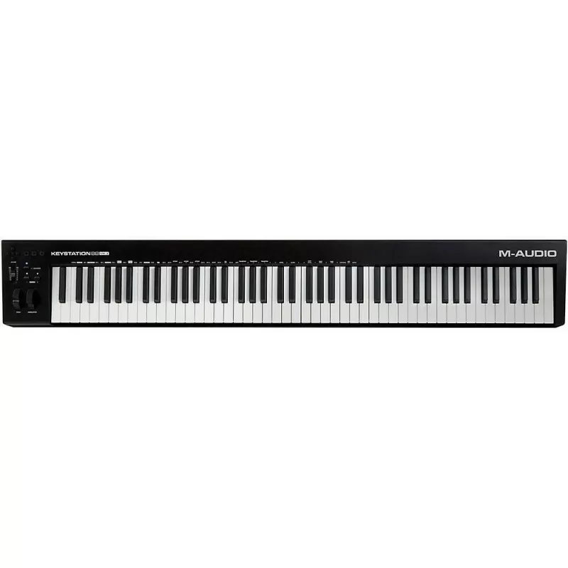 M-AUDIO Keystation 88 MK3 MIDI klaviatūra 88 klavišai USB juoda, balta