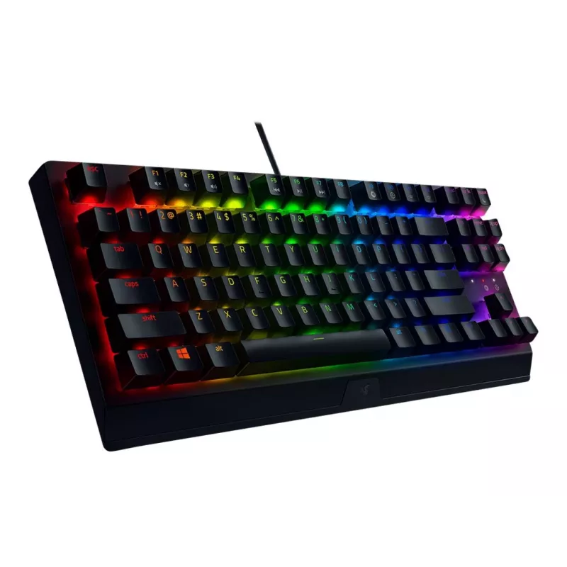 RAZER JuodaWidow V3 Tenkeyless Green Switch - US išdėstymo klaviatūra