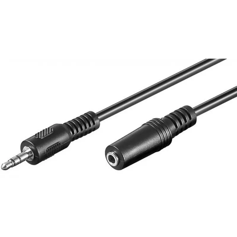 Microconnect AUDLR2 garso kabelis 2 m 3,5 mm juodas