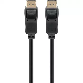 Laidas DisplayPort 1.4 Kištukas > DisplayPort Kištukas (juodas, 2 metrai, 8K)