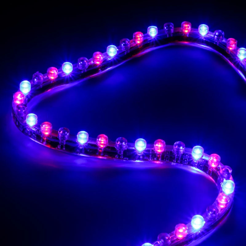 Universali juostinė lemputė Lamptron FlexLight Multi, įvairiaspalvis LED, nuolatinės srovės maitinimas, plotis 70 mm