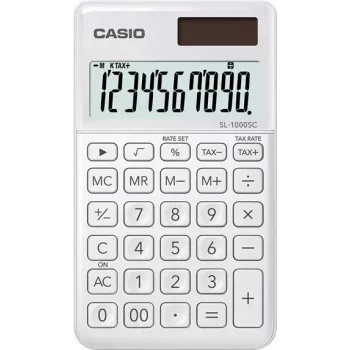 Stalinis skaičiuotuvas Casio MS-8E juodas pilkas oranžinis