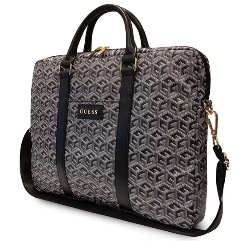 Guess GCube Stripes Bag for 16 Laptop Black - GUCB15HGCFSEK
