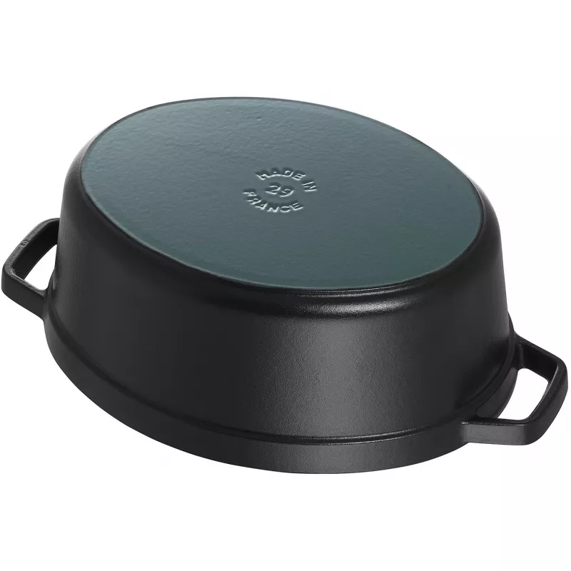 Staub 40509-509-0 kepimo indas 12 L Ketaus Juoda