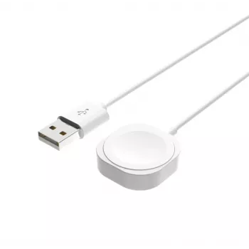 Įkrovimo laidas FIXED FIXDW-AW, skirtas Apple Watch, USB-A į magnetinį įkroviklį, 1 m
