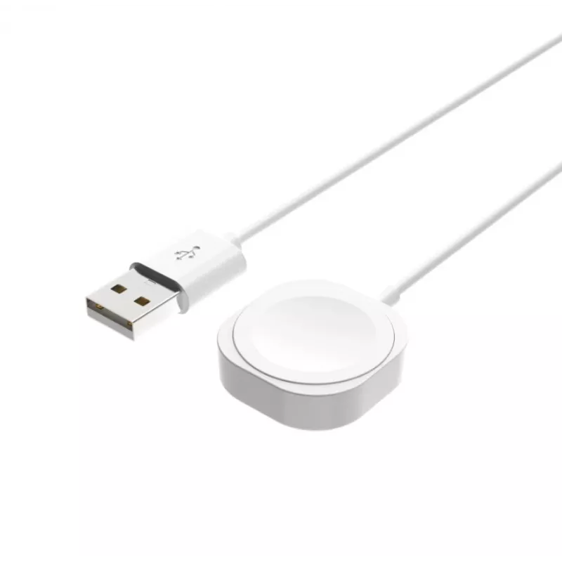 Įkrovimo laidas FIXED FIXDW-AW, skirtas Apple Watch, USB-A į magnetinį įkroviklį, 1 m