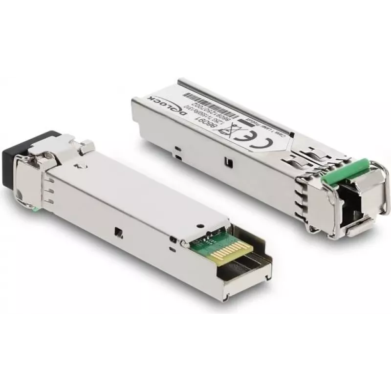 DeLOCK 86091 SFP siųstuvo-imtuvo modulis Šviesolaidinis 1000 Mbit/s