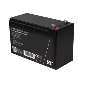 UPS baterija Green Cell AGM06 — 12 V 9 Ah sandari švino rūgštinė (VRLA) 95 × 151 × 65 mm, 2.3 kg