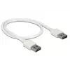 USB laidas USB 2.0 DeLOCK 85192 0,5 m baltas