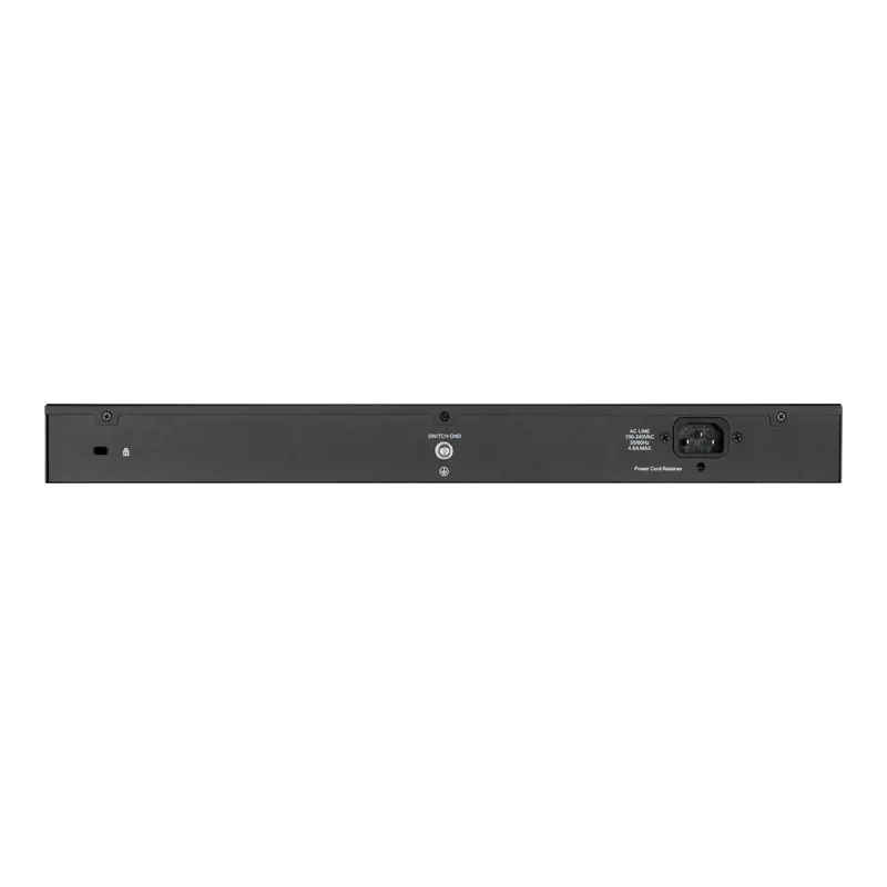 D-Link DGS-1100-26MPV2/E tinklo komutatorius Valdomas L2 Gigabit Ethernet (10/100/1000) Power over Ethernet (PoE) Juoda