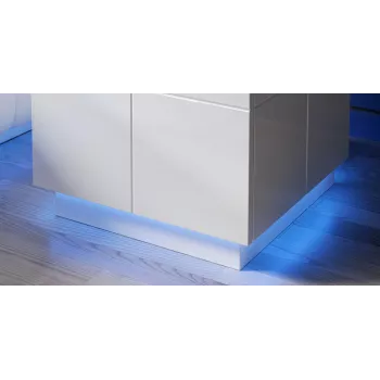 Cama REJA naktinis staliukas, šviesiai mėlynas