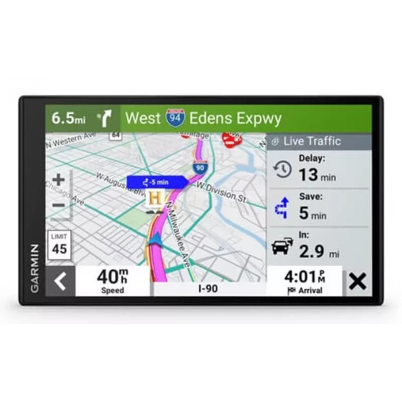 Garmin DriveSmart 76 navigator Fixed 17.8 cm (7) TFT Touchscreen 239.6 g Juoda