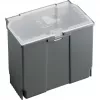 Dėžutė daiktams laikyti Bosch SystemBox stačiakampė polipropileninė 176×105×133 mm juoda/pilka