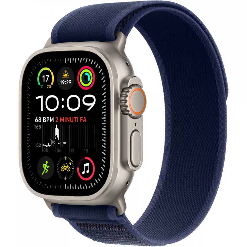 Apple Watch Ultra 2 Cell 49mm Natural Titan Blue Loop S/M