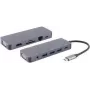 shiverpeaks ®-BASIC-S--USB-DOCK--USB-C daugiafunkcė prijungimo stotelė, 11 viename, HDMI, VGA, PD, USB šakotuvas, SD, LAN, AUX (BS14-05028)