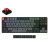 Klaviatūra Wrl K1 RGB/Juoda K1X-H1 Keychron