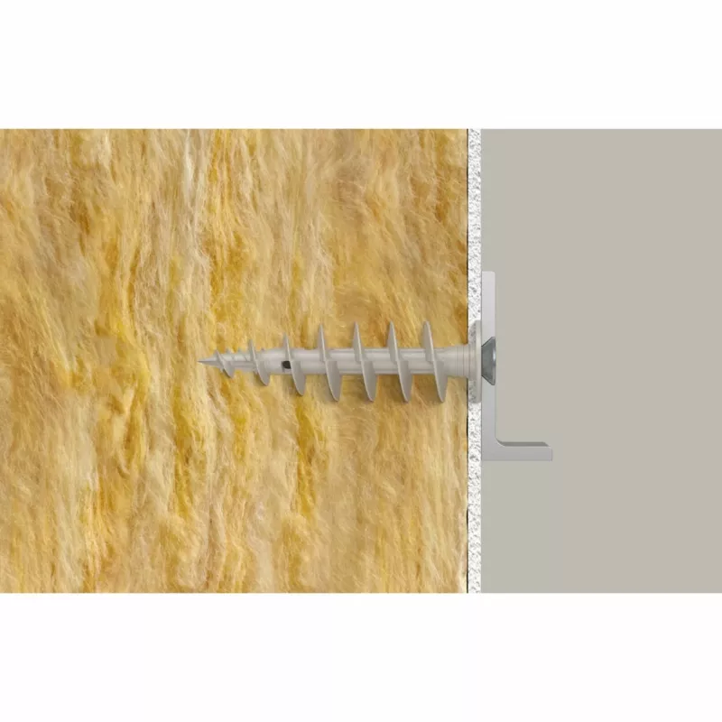 Sraigtinis inkaras Fischer 570349 FID II Plus 80mm Balti 25 vnt.