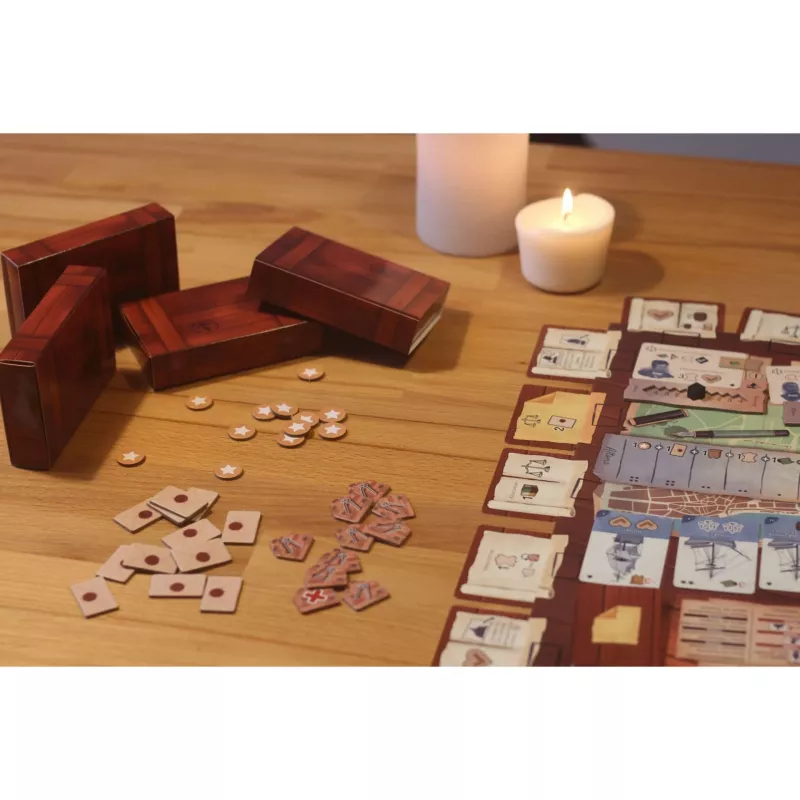 Deep Pint Games Rival Cities, stalo žaidimas