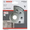 Deimantinis šlifavimo diskas Bosch 2608601573, 125 mm skersmuo, 22,23 mm anga
