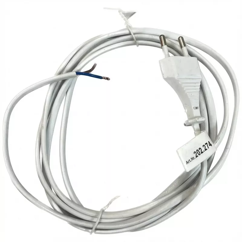 Maitinimo kabelis Bachmann 202.274 Baltas 2 m