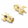 Kabelio lyties adapteris DELOCK 67411 SMA auksinė jungtis — SMA į SMA adapteris
