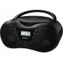 Boombox SENCOR SPT2300BK — CD grotuvas, MP3, USB, Bluetooth 5.1, FM, AUX, 4 W, baterija/AC