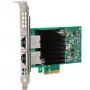 Intel X550T2 - RJ-45 kategorija-6 iki 55 m, kategorija-6A iki 100 m - PCIe v3.0 (8.0GT/s) (X550T2G1P5)