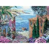 Ravensburger tapybos rinkinys CreArt Viduržemio jūros kraštovaizdis 23913 — piešimo pagal numerius rinkinys