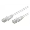 Wentronic Goobay CAT 5e jungiamasis kabelis, U/UTP, baltas, 3 m - CCA vario mišinys (68506)