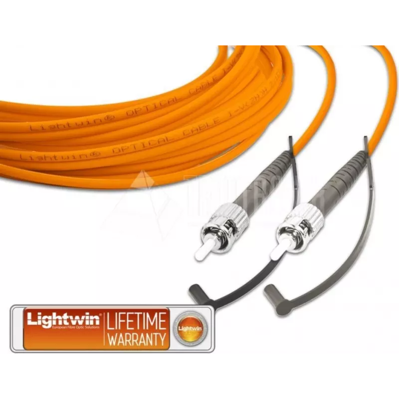 Lightwin High Quality Simplex LWL komutacinis kabelis, MM OM1, ST - ST LWL komutacinis kabelis (LSP-62 ST-ST 20.0)