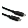 USB kabelis ROLINE 11.02.9057 USB 3.2 Gen 2 1m USB C juodas