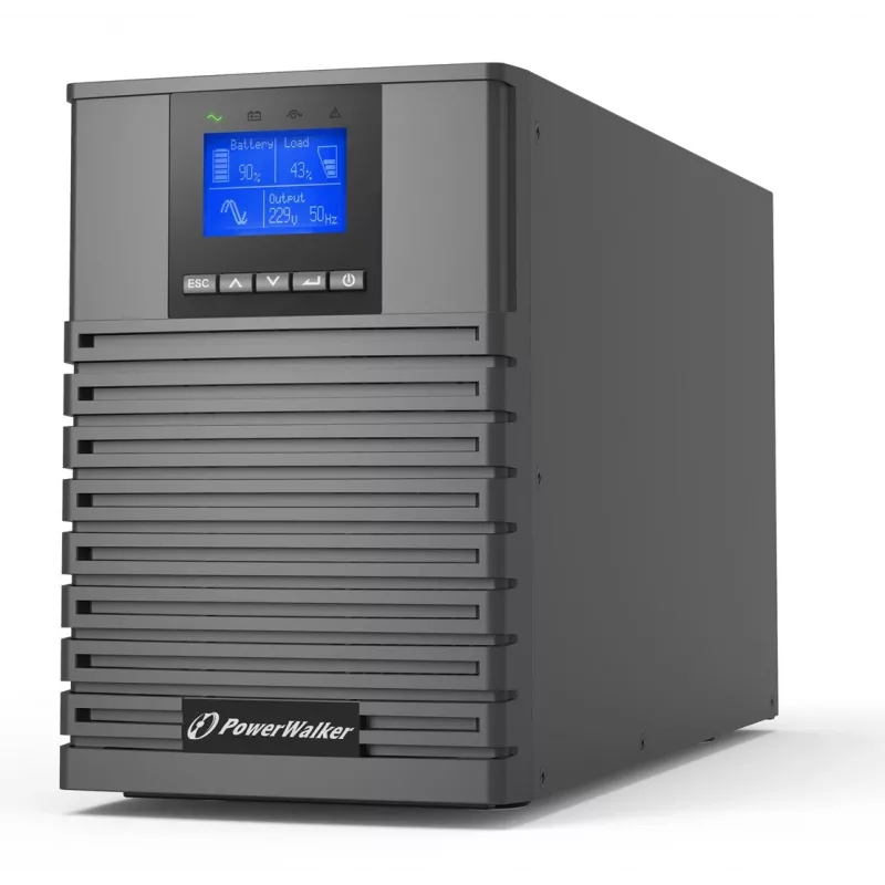 PowerWalker VFI 1000 ICT IoT Dvigubo keitimo (Online) 1 kVA 1000 W 4 AC lizdai
