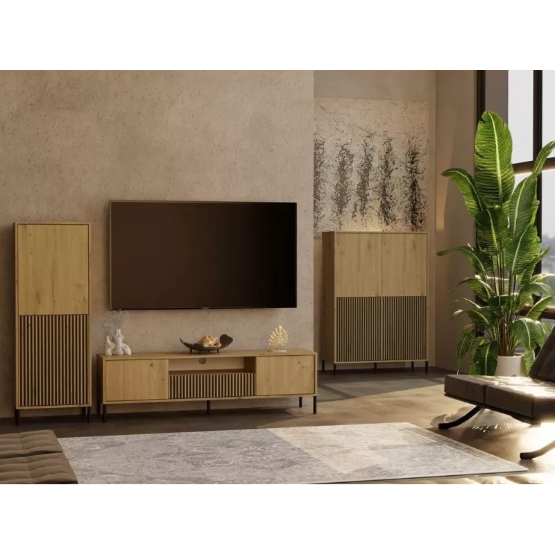 RTV KAMARO 160 plonas/GŁ ARTISAN OAK