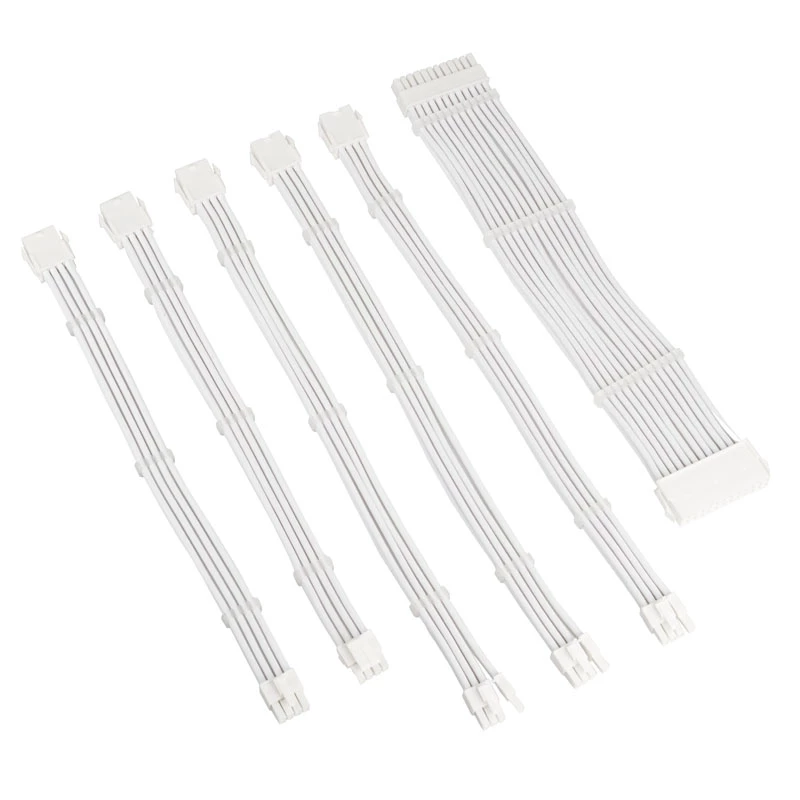Kabelių prailginimo rinkinys Kolink Core Adept White